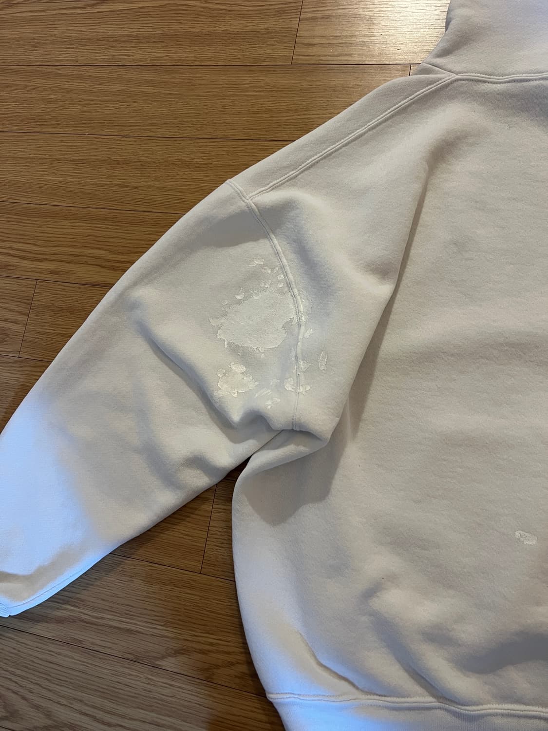 90s 러셀 빈티지 후드 화이트 XXL 상품이미지9