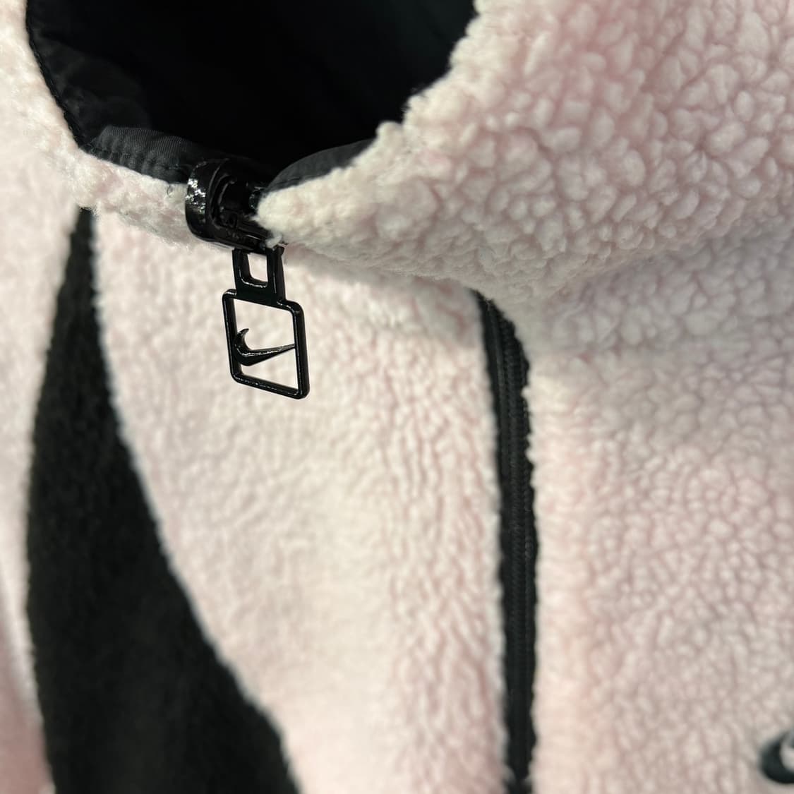 [M] 나이키 빅스우시 후리스 바람막이 블랙핑크 상품이미지3