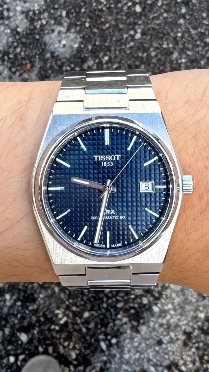 [판/교] 티쏘 prx 오토매틱 청판 40mm 풀박스 상품이미지1