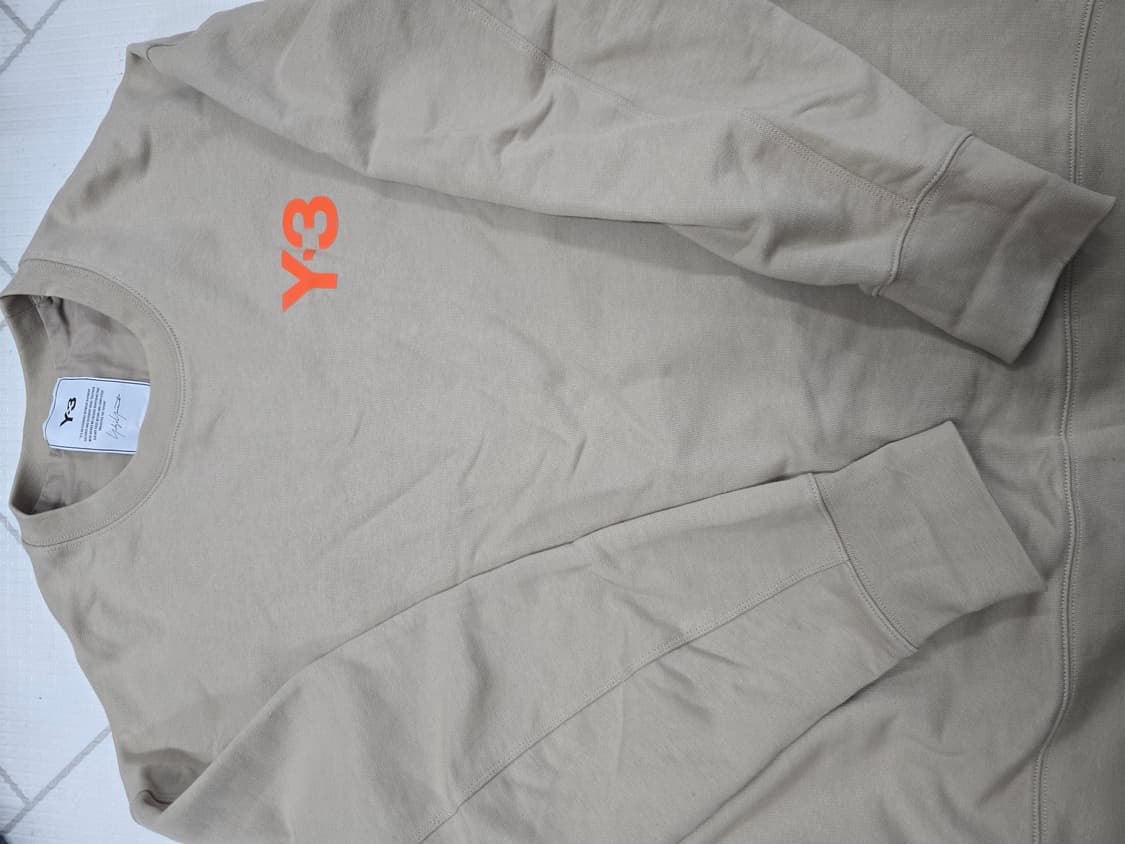 Y-3 맨투맨 베이지색상 상품이미지5