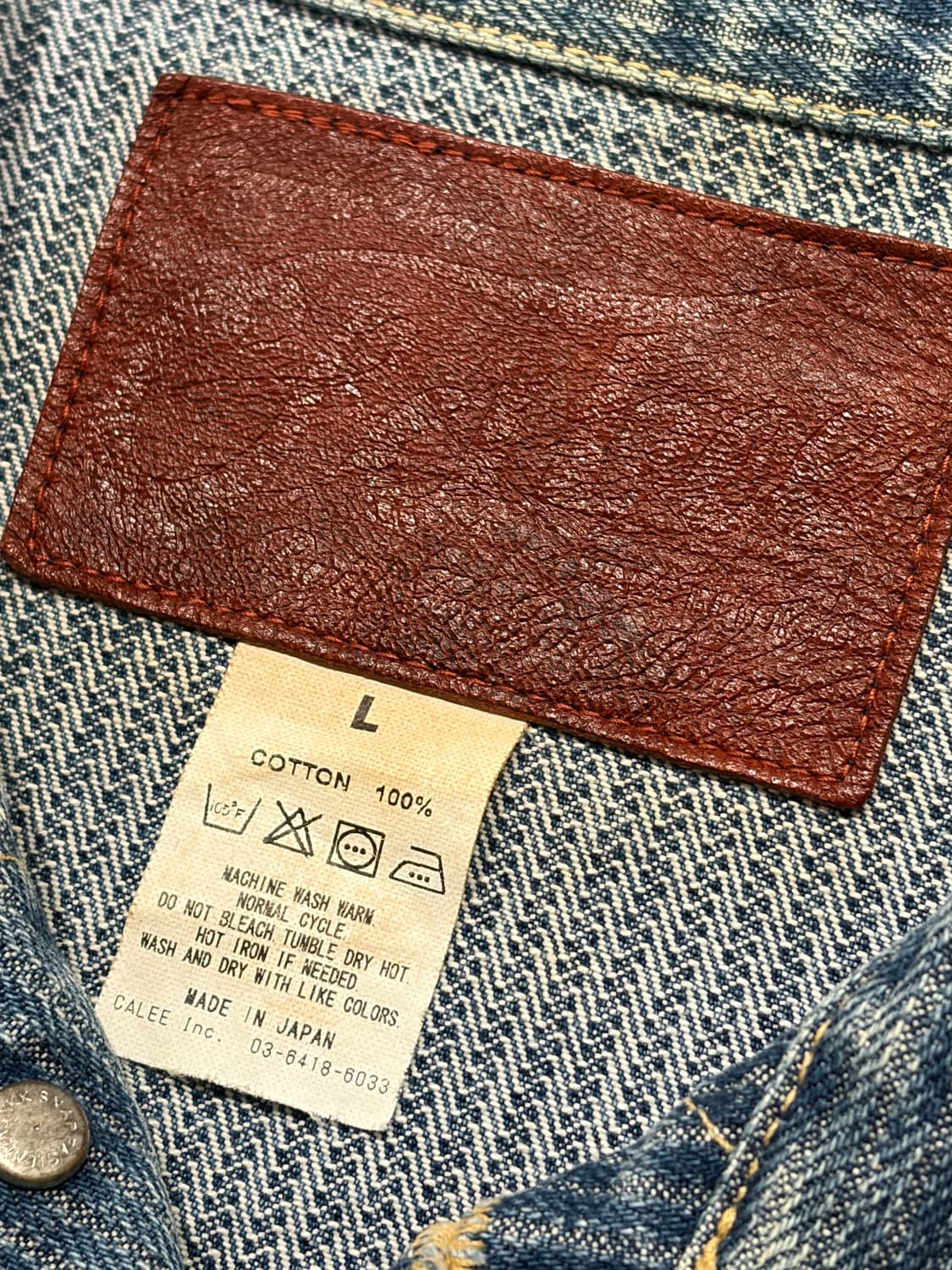 칼리 스트라이프 웨스터너 101j 데님 자켓 상품이미지9