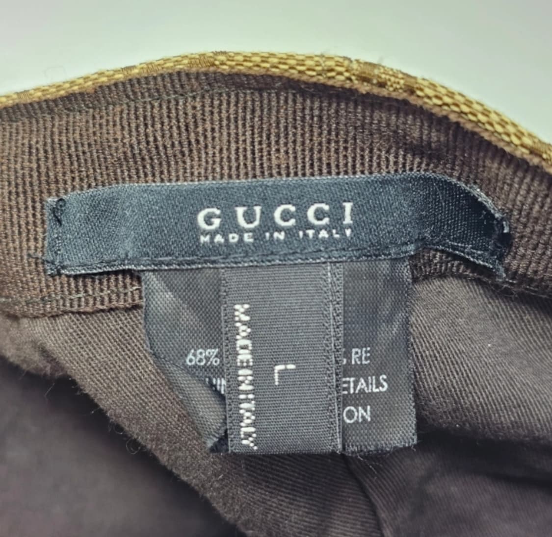 구찌 GG 캔버스 볼캡 모자 상품이미지8