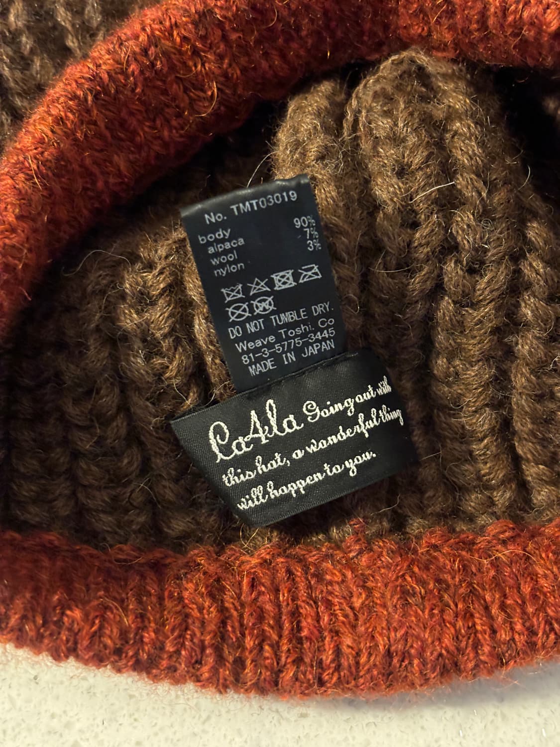 Ca4la 알파카 비니 상품이미지3