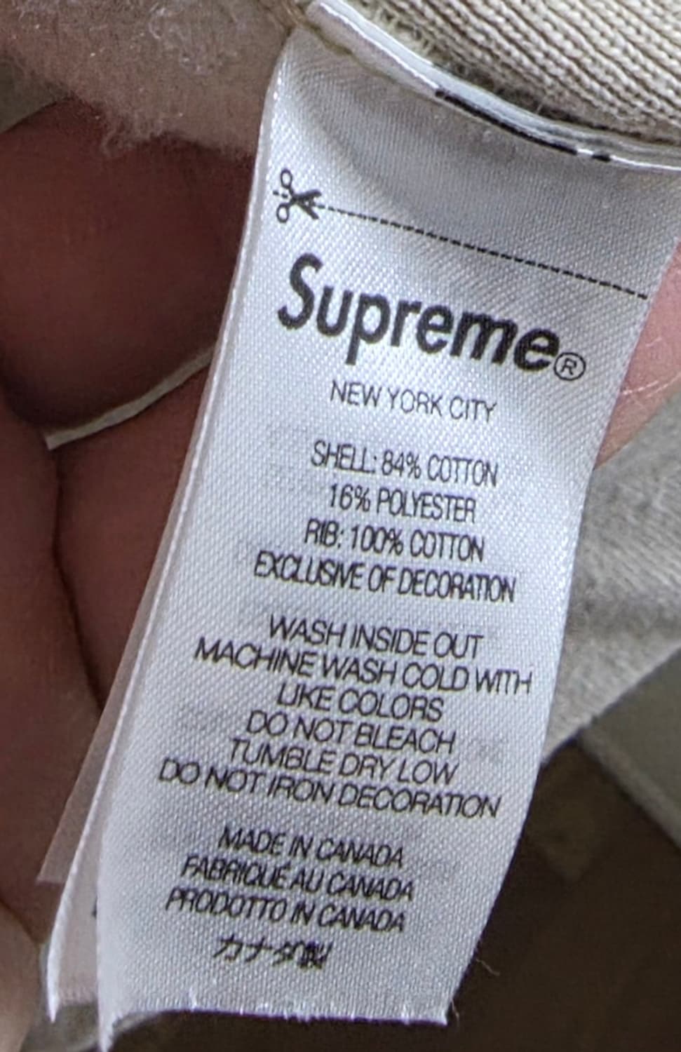 24FW 슈프림 박스로고 후드 스웨트셔츠, XL 상품이미지7