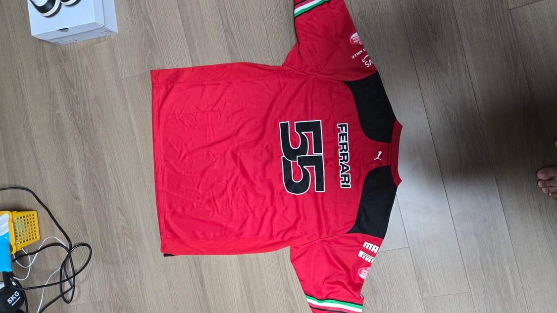 푸마 스쿠데리아 페라리 오버사이즈 셔츠 XL 상품이미지2