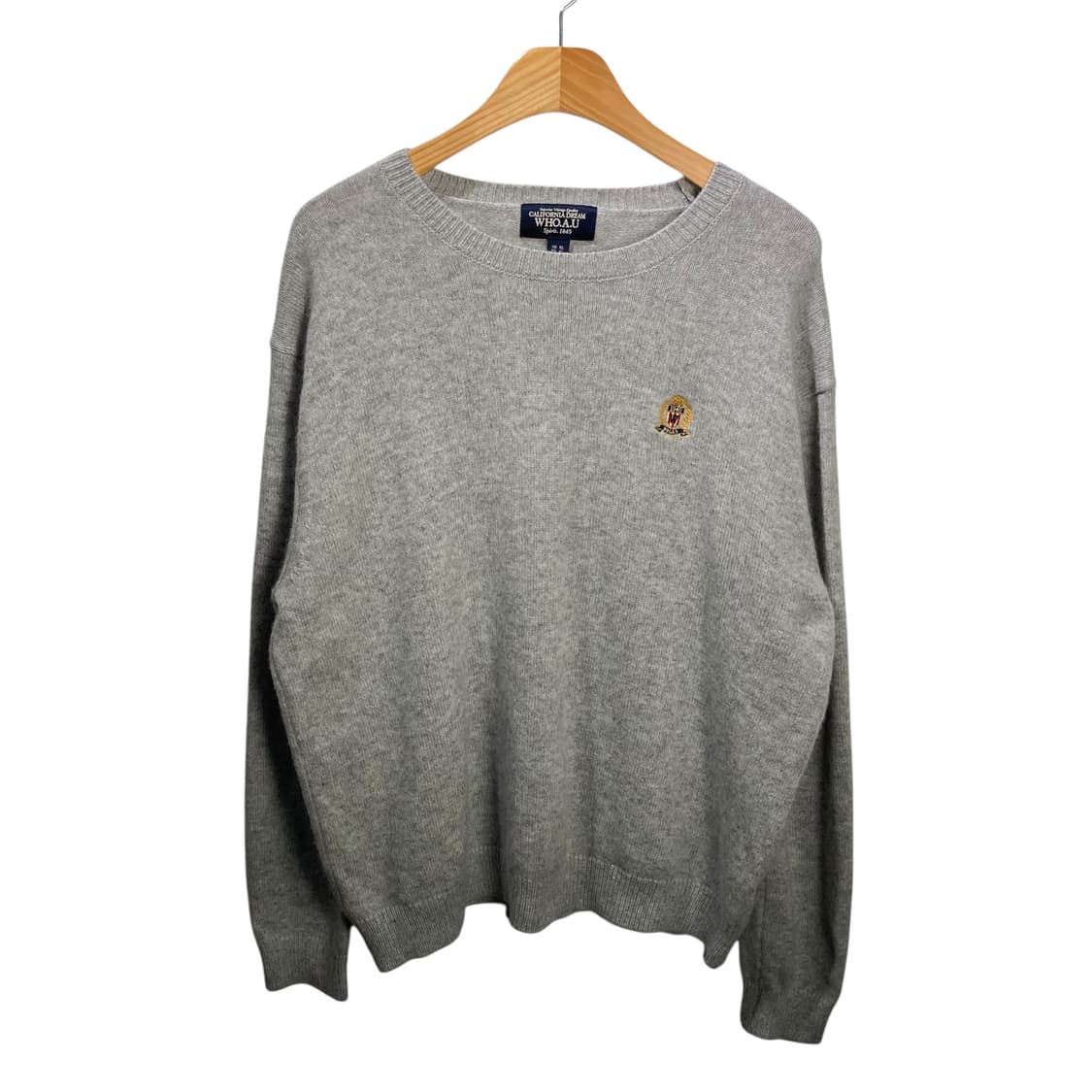 후아유 그레이 니트 상품이미지2