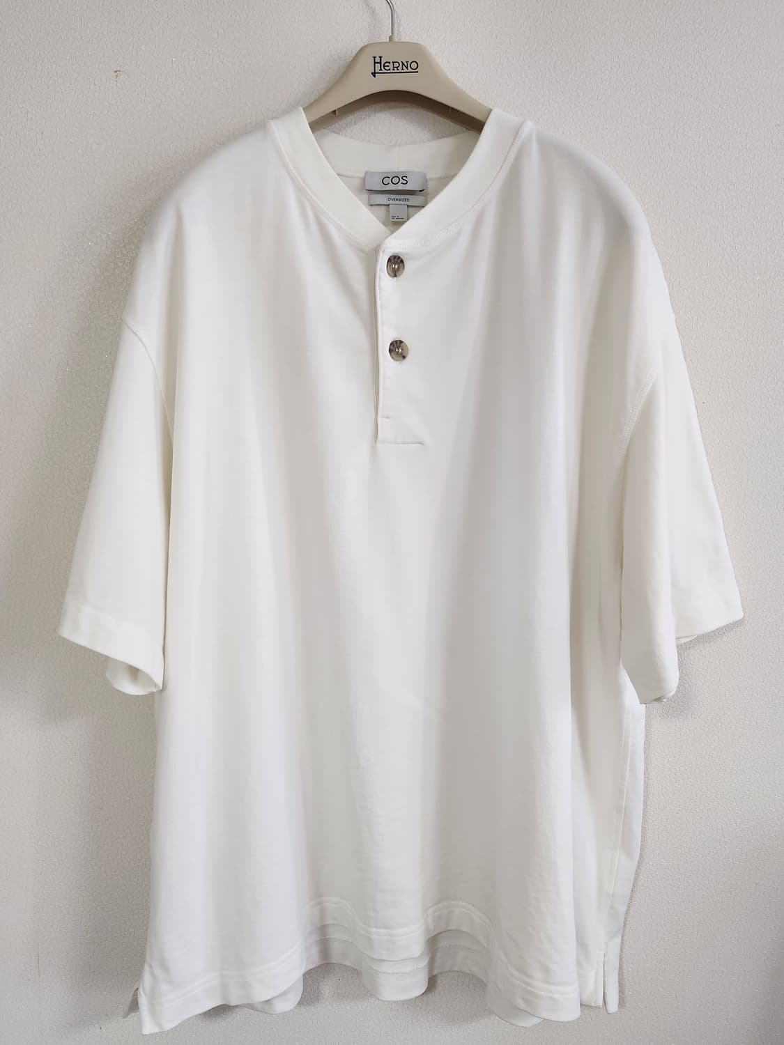 COS 코스 헨리넥반팔티셔즈(XL 상품이미지2