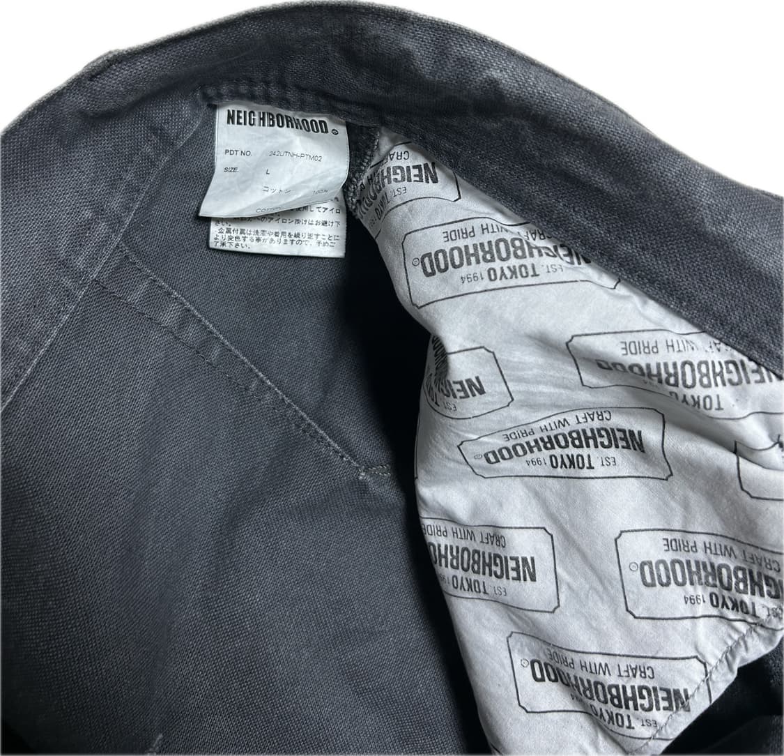 네이버후드 24fw 덕 페인터 팬츠 L 상품이미지3