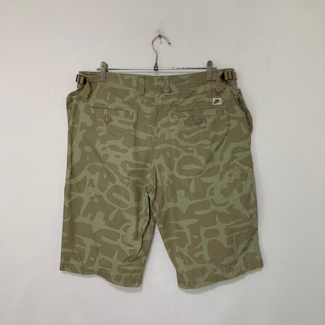 나이키 빈티지 카모 패턴 카고 반바지 36인치 상품이미지2