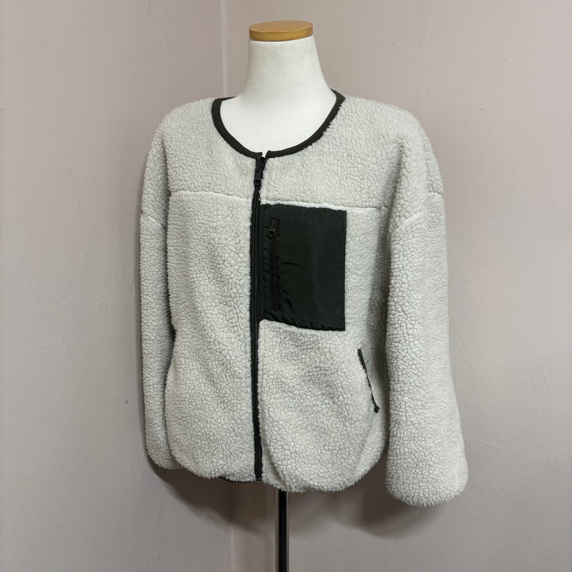 리버서블 양면 플리스 집업 상품이미지2