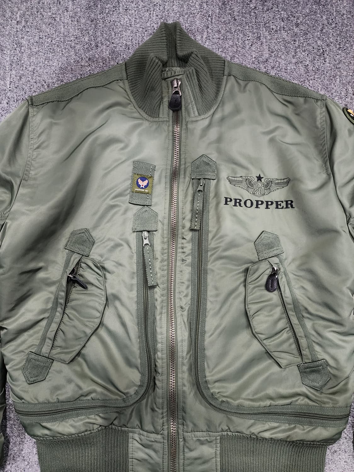 프로퍼 PROPPER 에어포스 항공점퍼 자켓 ma-1 XL 상품이미지4