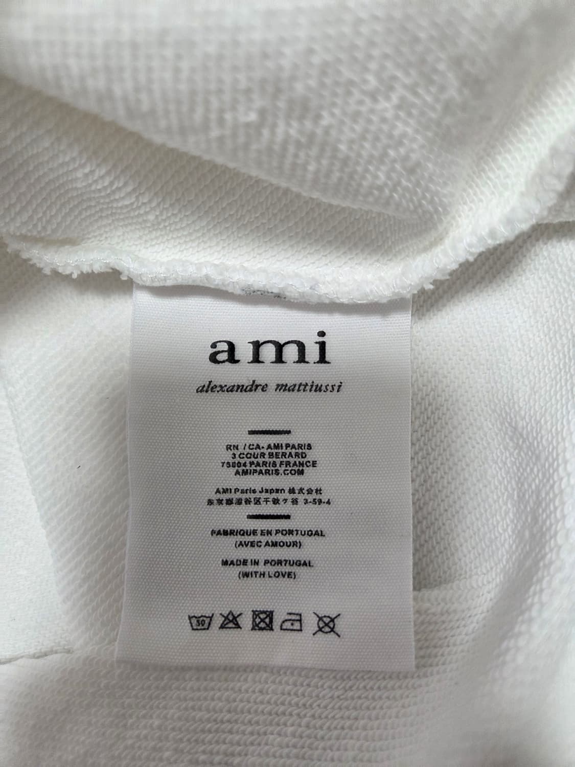 아미 공용 스웻 맨투맨 상품이미지7