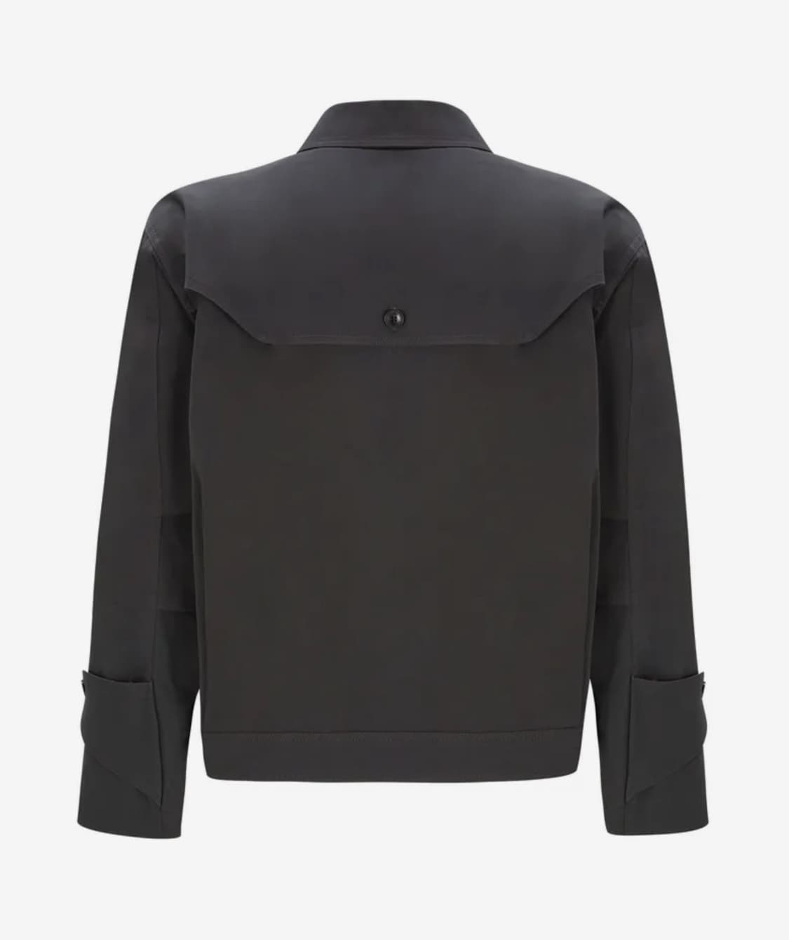 언지미크 크롭 트렌치 자켓 차콜 L 상품이미지2