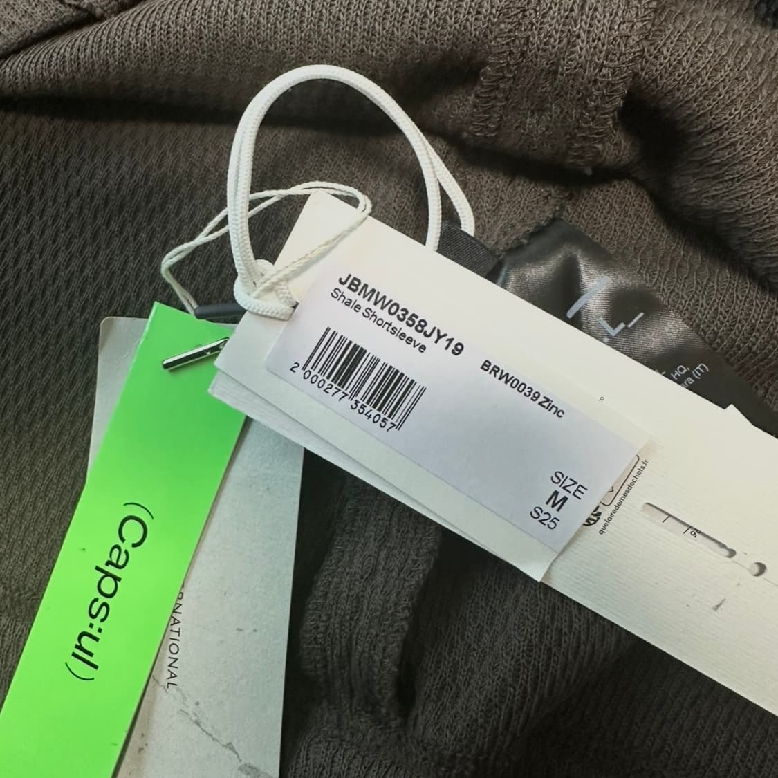 J.L - A.L 쉐일 숏 슬리브 M사이즈 새상품 상품이미지6