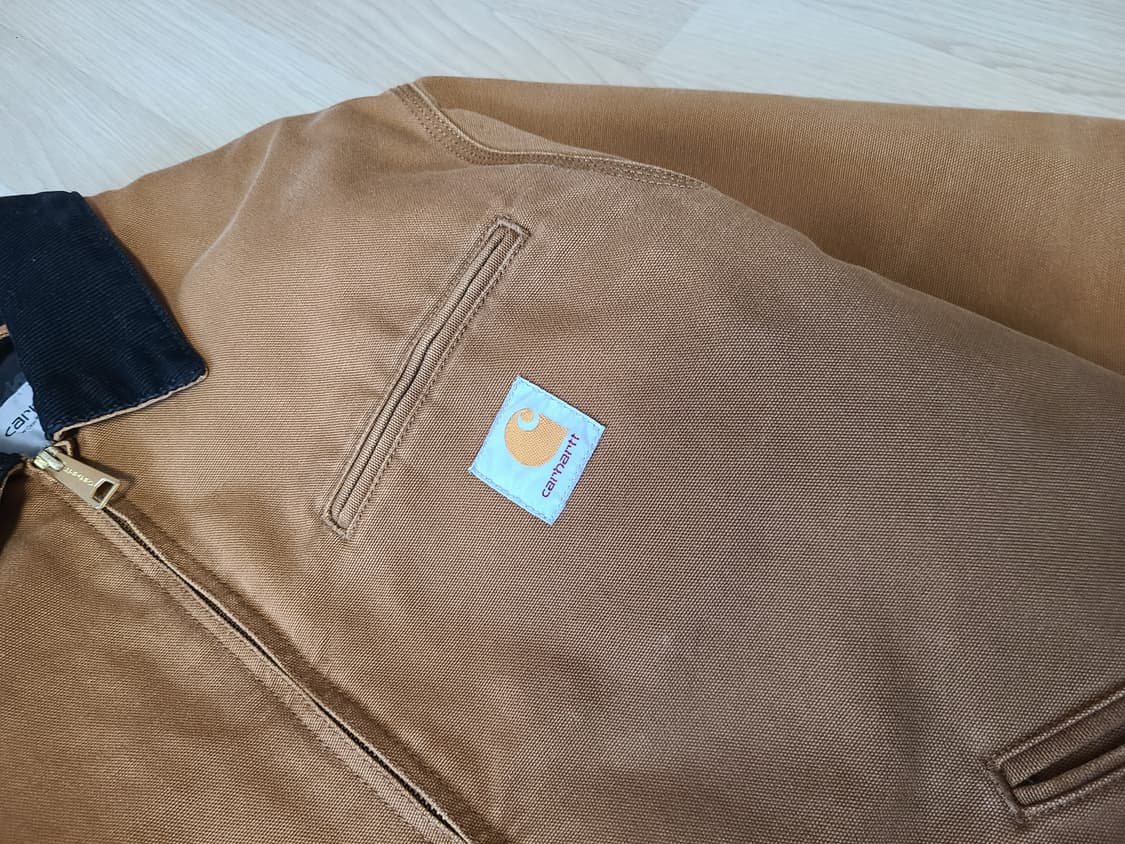 [S] 칼하트 윕 OG 디트로이트 재킷 딥해밀턴브라운 판매 상품이미지5