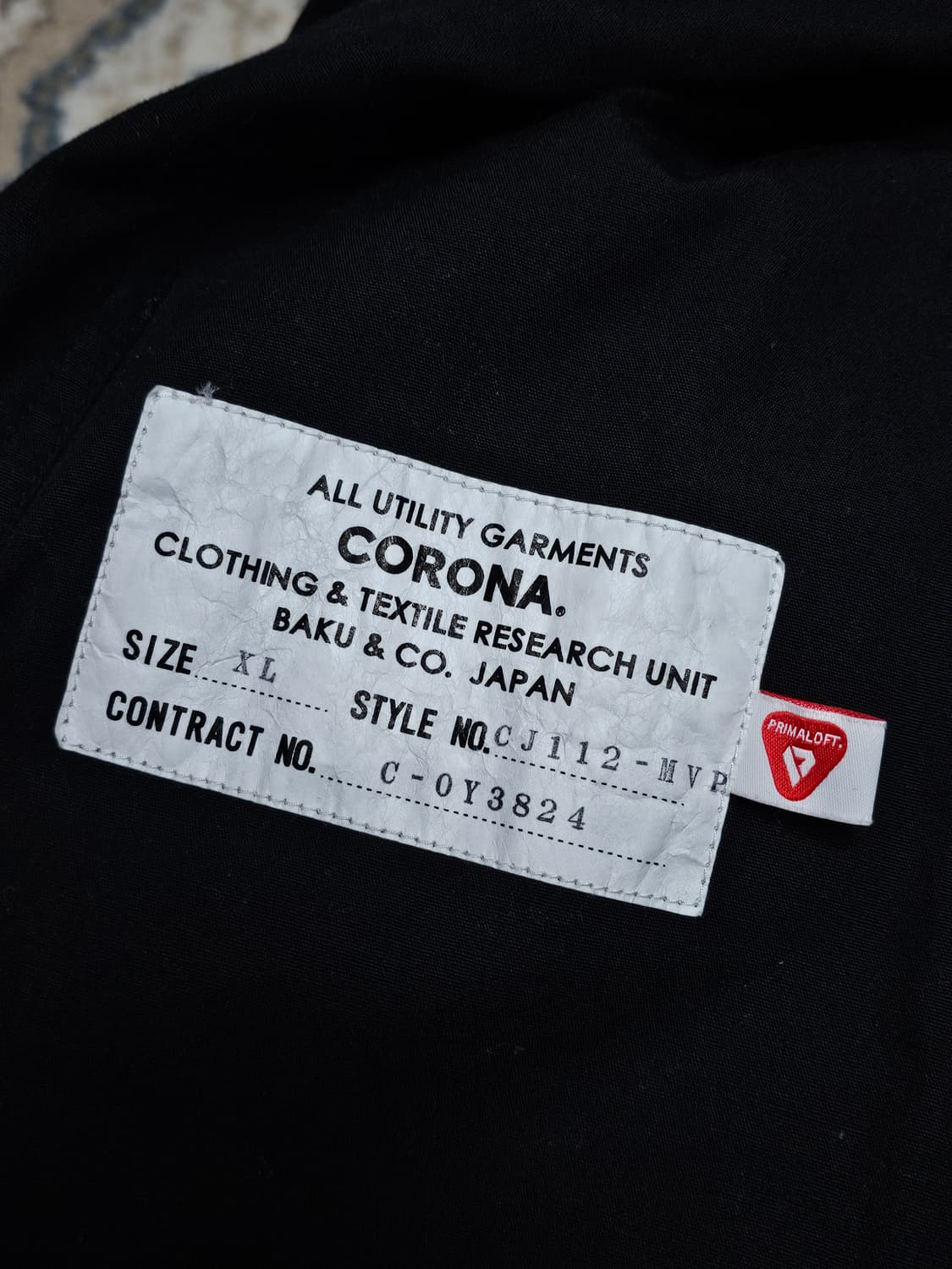 [XL] 코로나유틸리티 M65 필드자켓 프리마로프트 상품이미지6