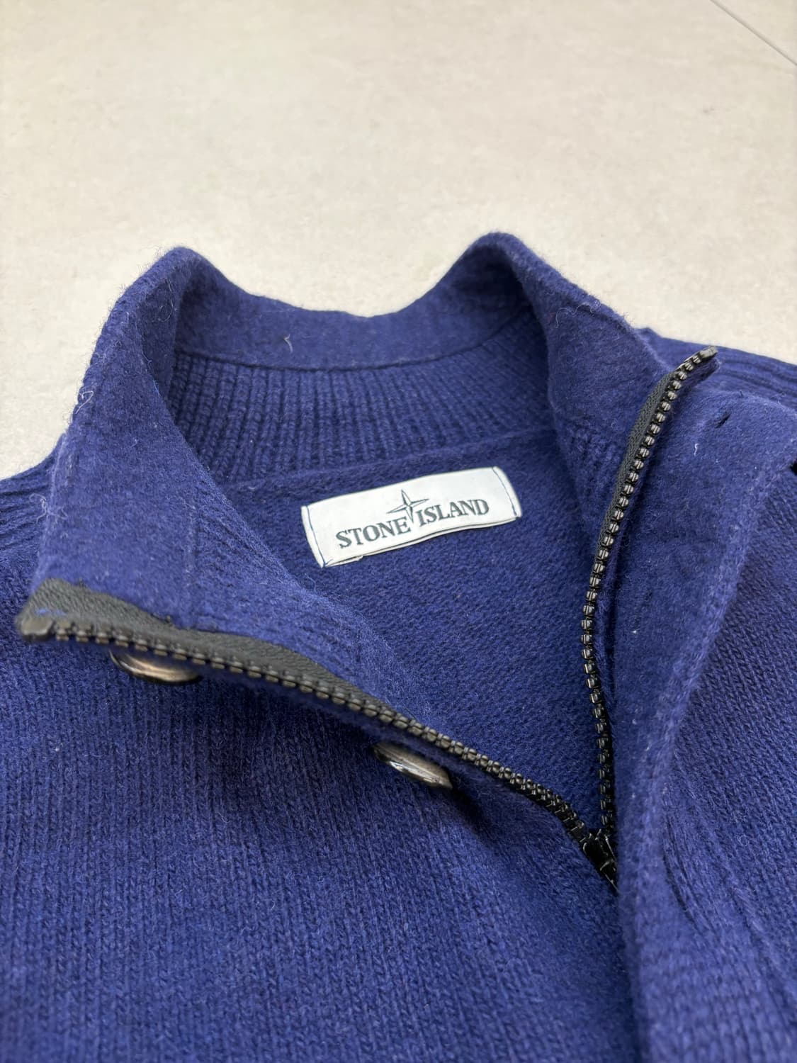 스톤아일랜드 하프집 니트 상품이미지5