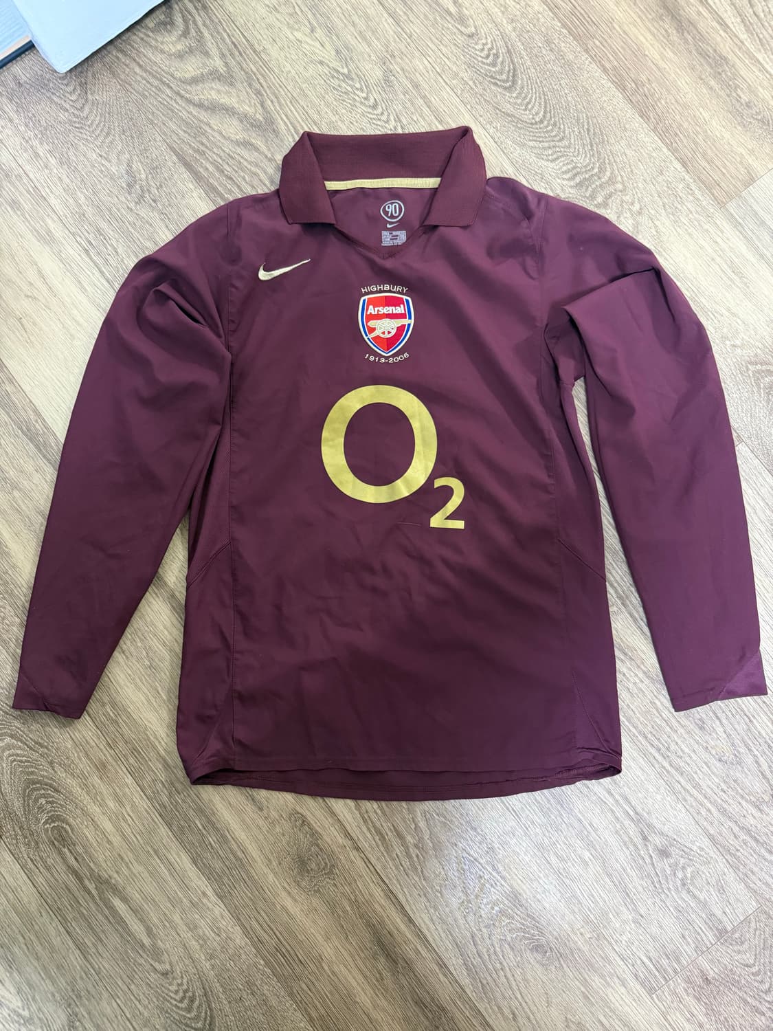 나이키 아스날 05-06 하이버리 긴팔 상품이미지1