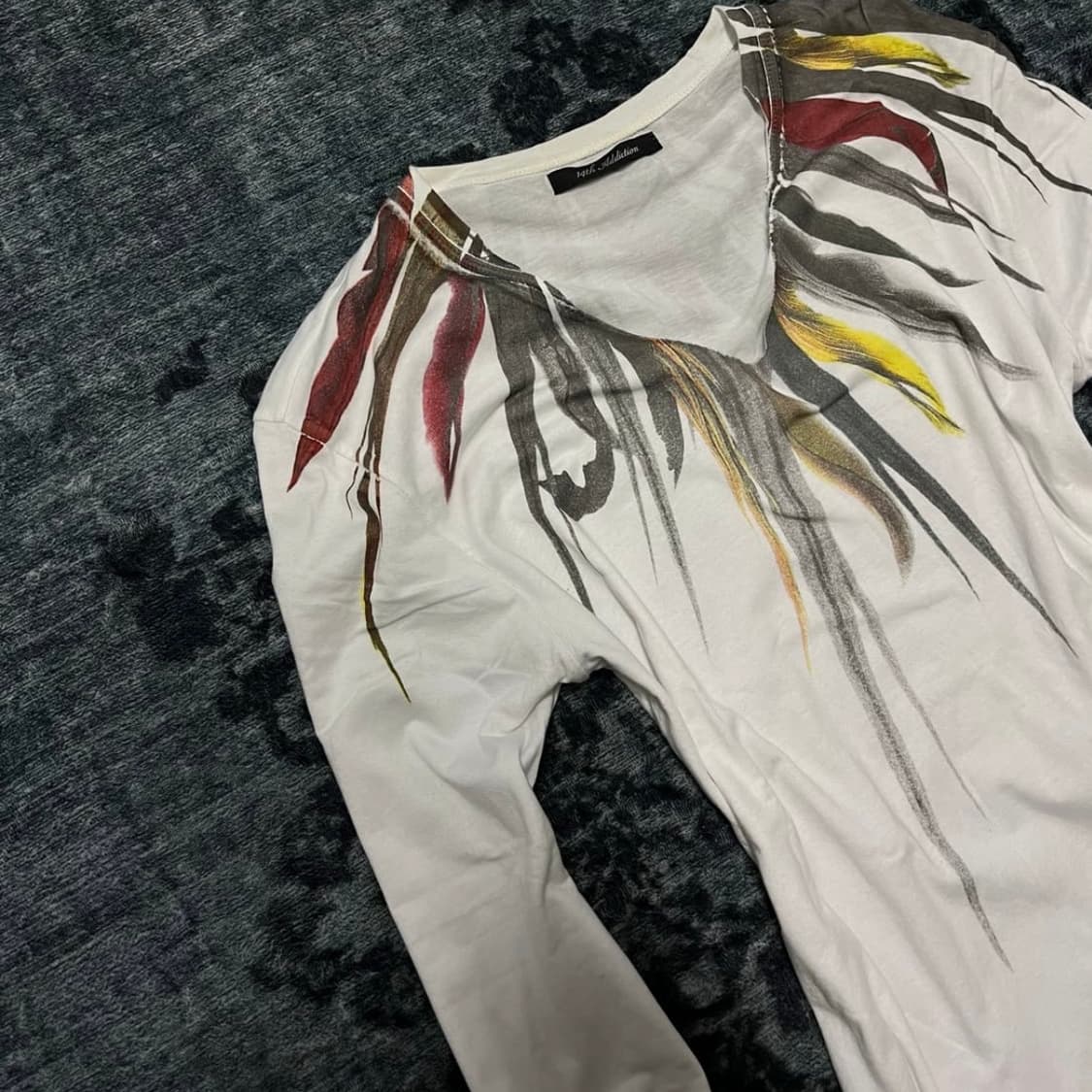 14th addiction feather printing cut sew 상품이미지3