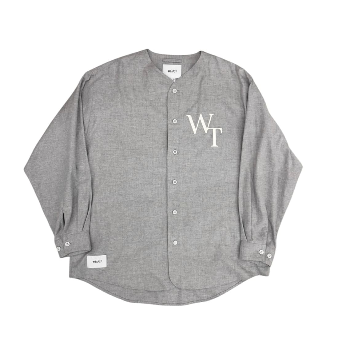 WTAPS 더블탭스 리그 셔츠 그레이 상품이미지1