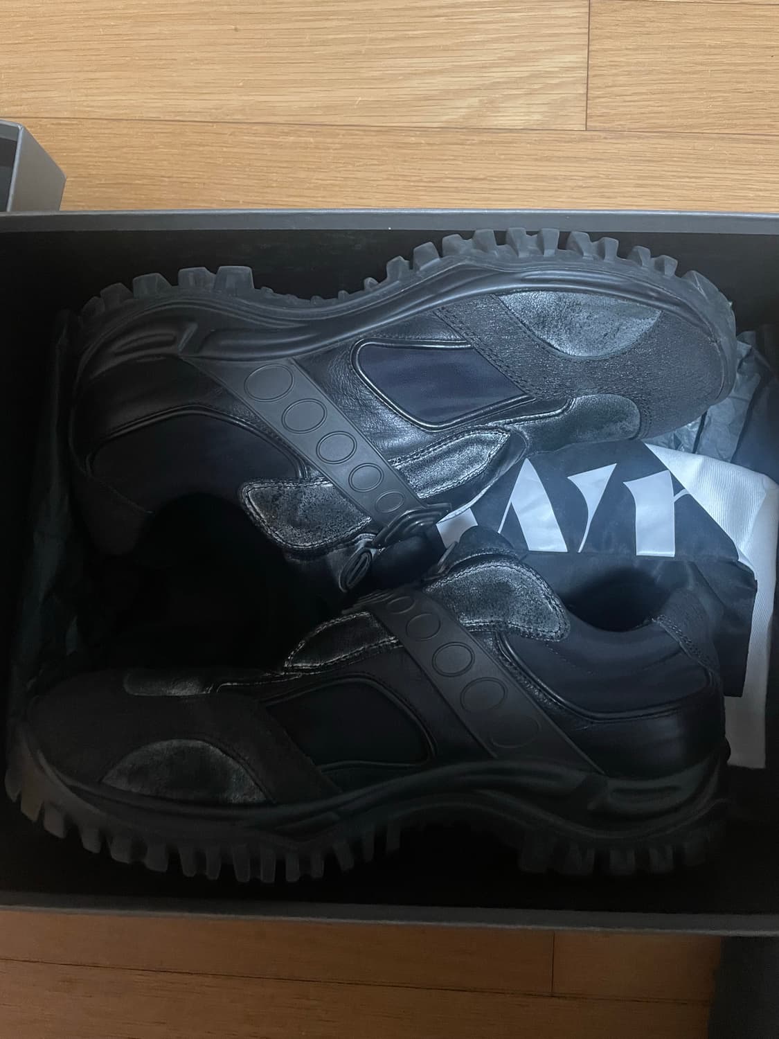 42) 키코코스타디노브 안타라스 슈즈 블랙 상품이미지5