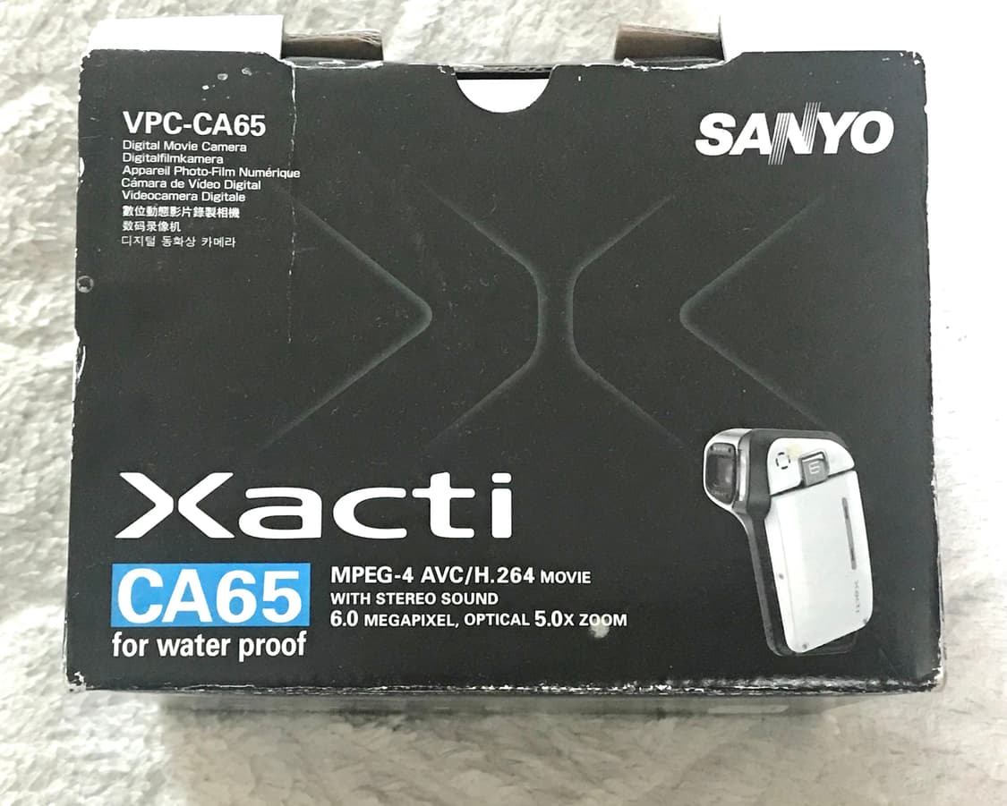산요 작티 sango xacti ca65 캠코더 상품이미지6