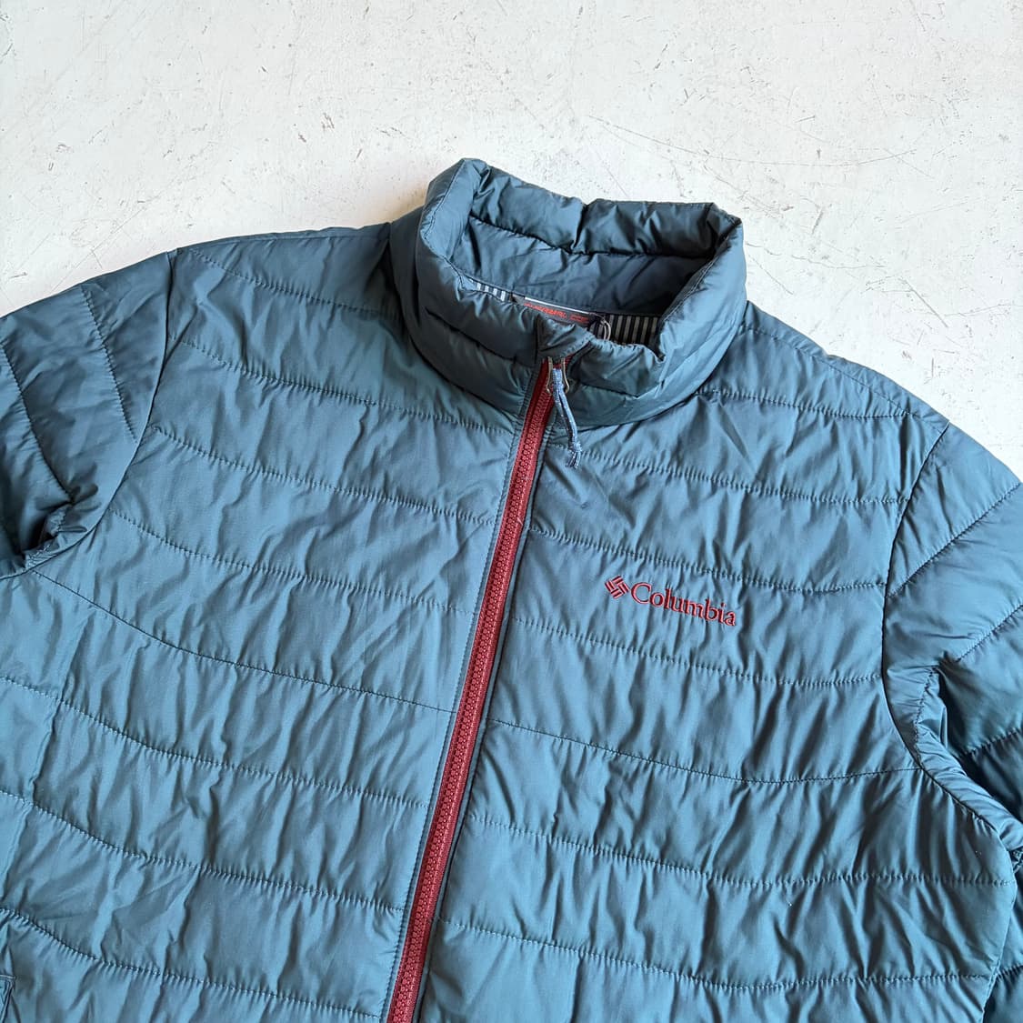 컬럼비아 빈티지 경량패딩 M 상품이미지4