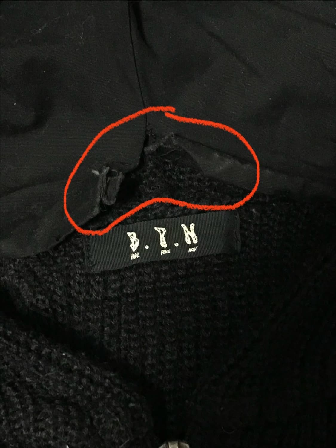 택포•빈티지 black peace now 펑크 고딕 투웨이 롱 후드 집업 상품이미지8