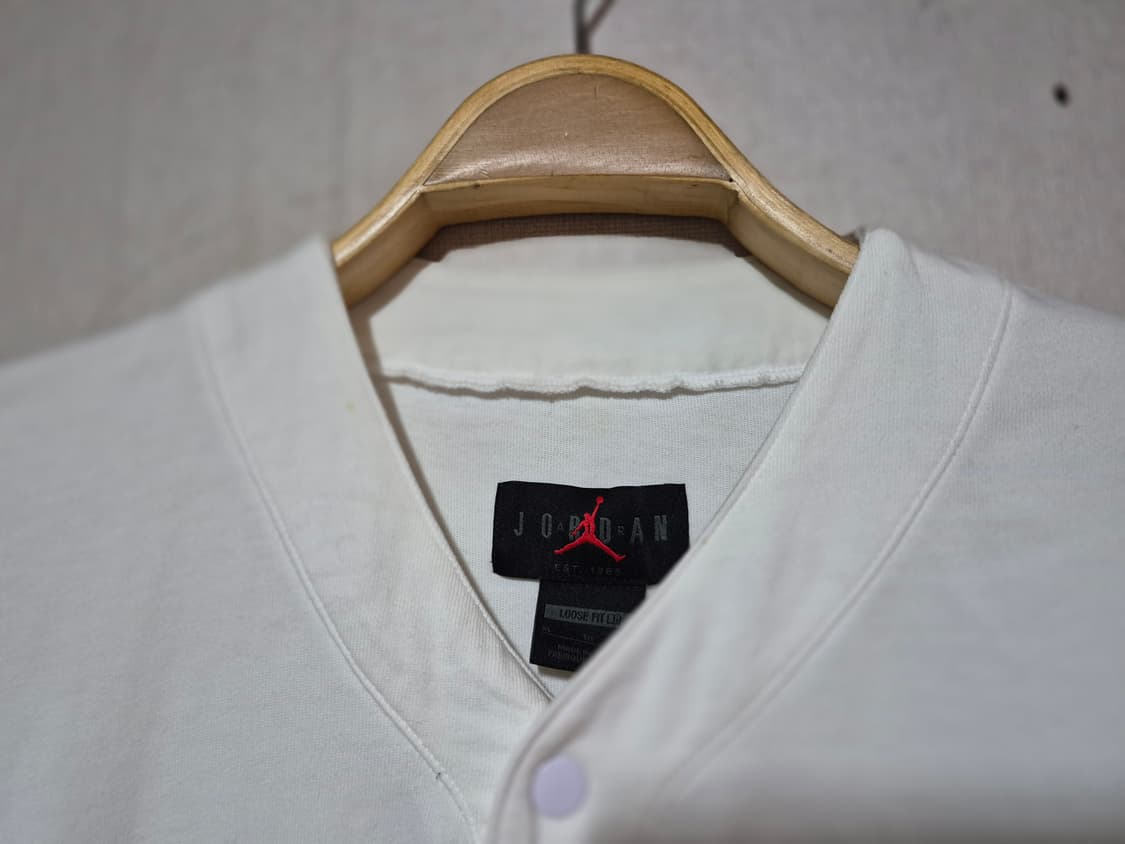 조던 플라이트 베이스볼 탑 화이트(XL) 상품이미지5