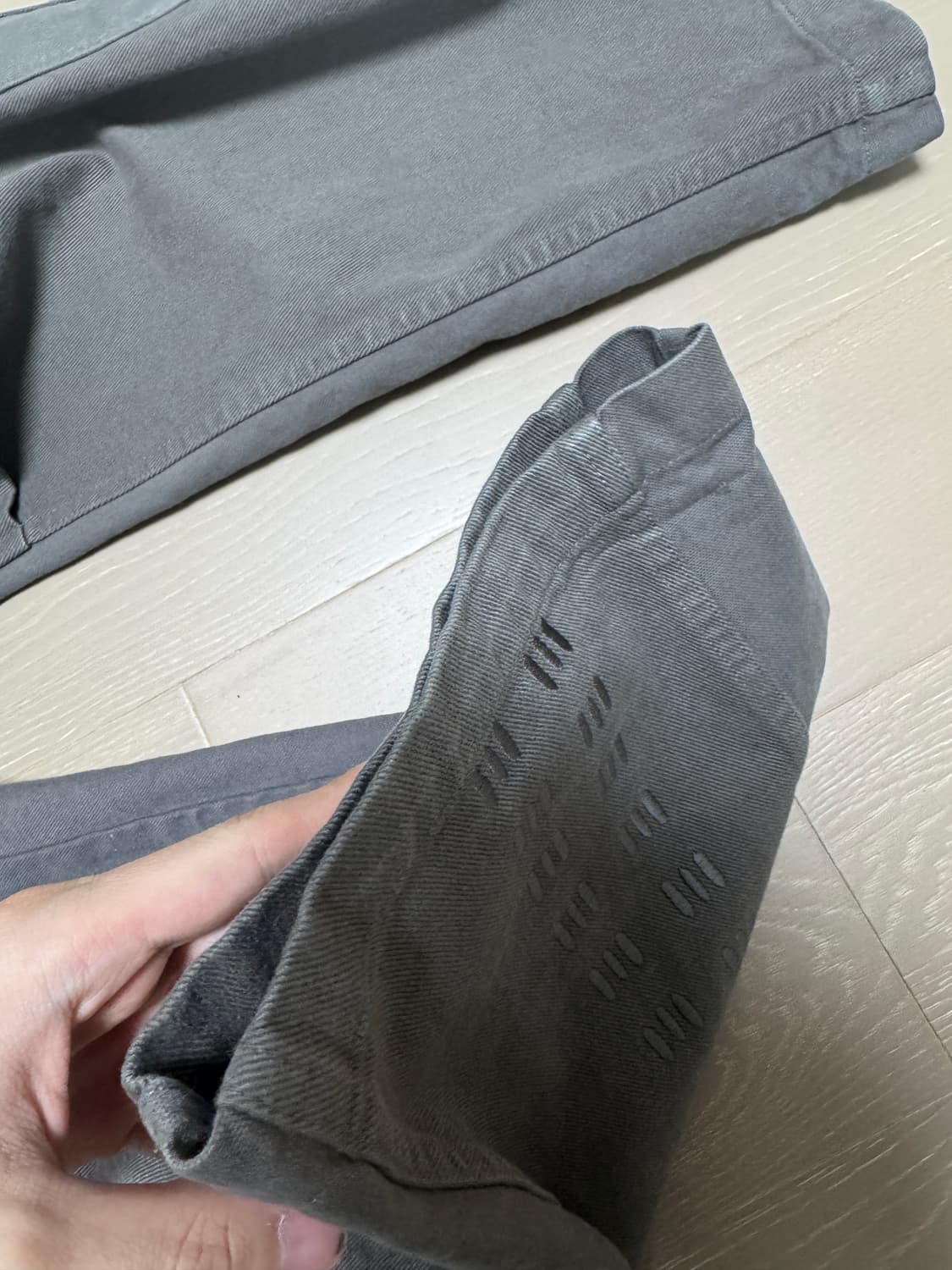 이그노타 코어13 자일로 포켓 팬츠 올리브 차콜 상품이미지2