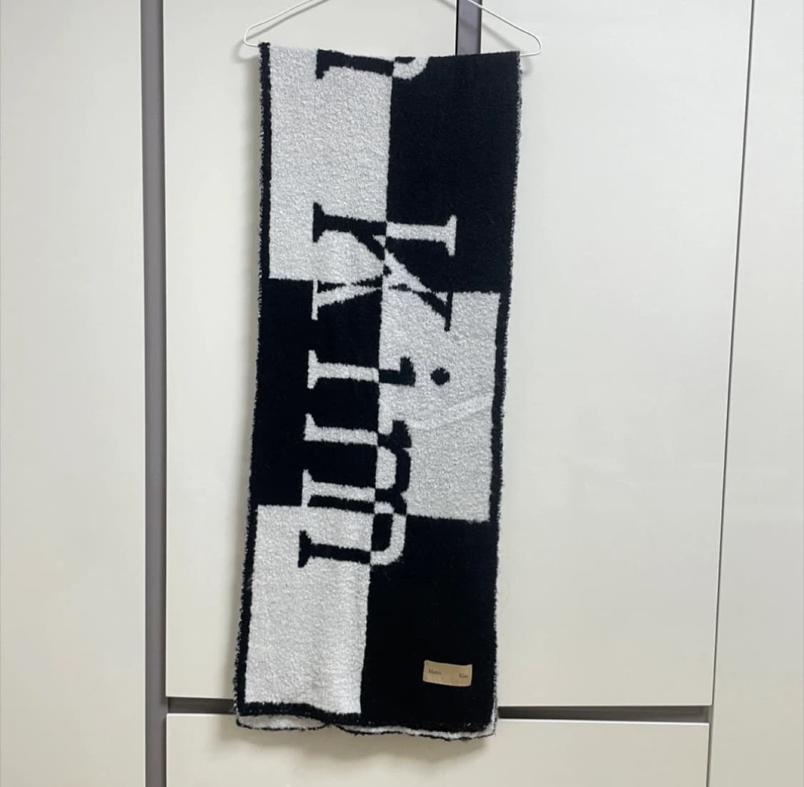 마뗑킴 체커보드 머플러 상품이미지3