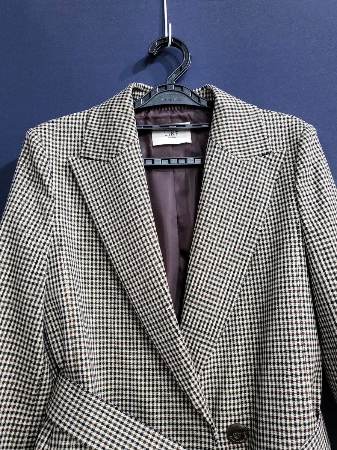 라인 어디션 벨티드 자켓 상품이미지2