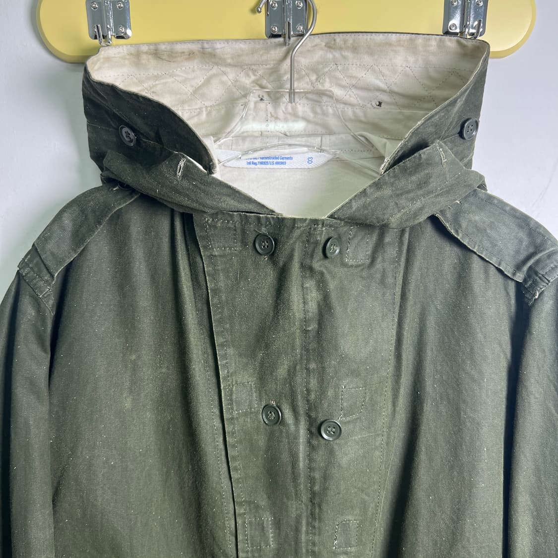 VTG 빈티지 카키 M-64 복각 야상 후드 파카  상품이미지5