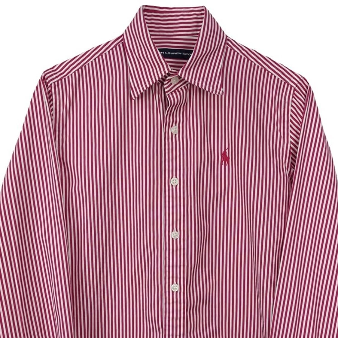 [폴로 랄프로렌] 포니 로고 자수 스트라이프 셔츠 M17626 상품이미지4