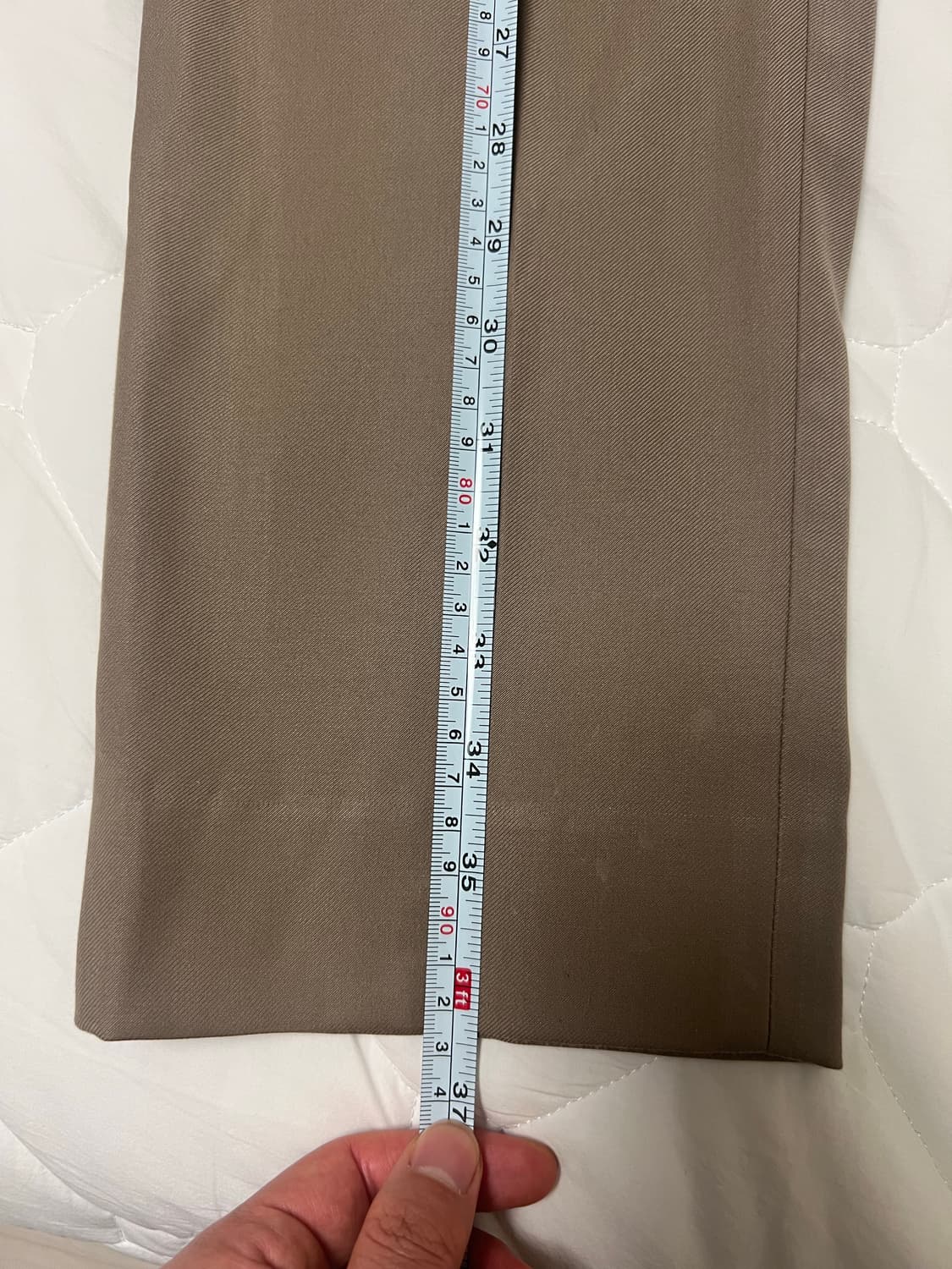 오르빗/247 벨트팬츠 카키베이지/M 상품이미지6