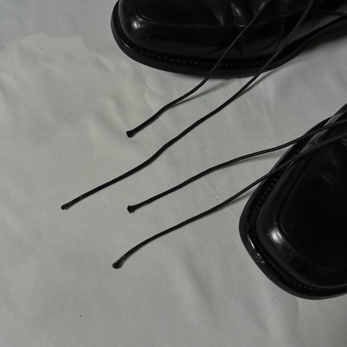 Prada semi square toe derby shoes 상품이미지6