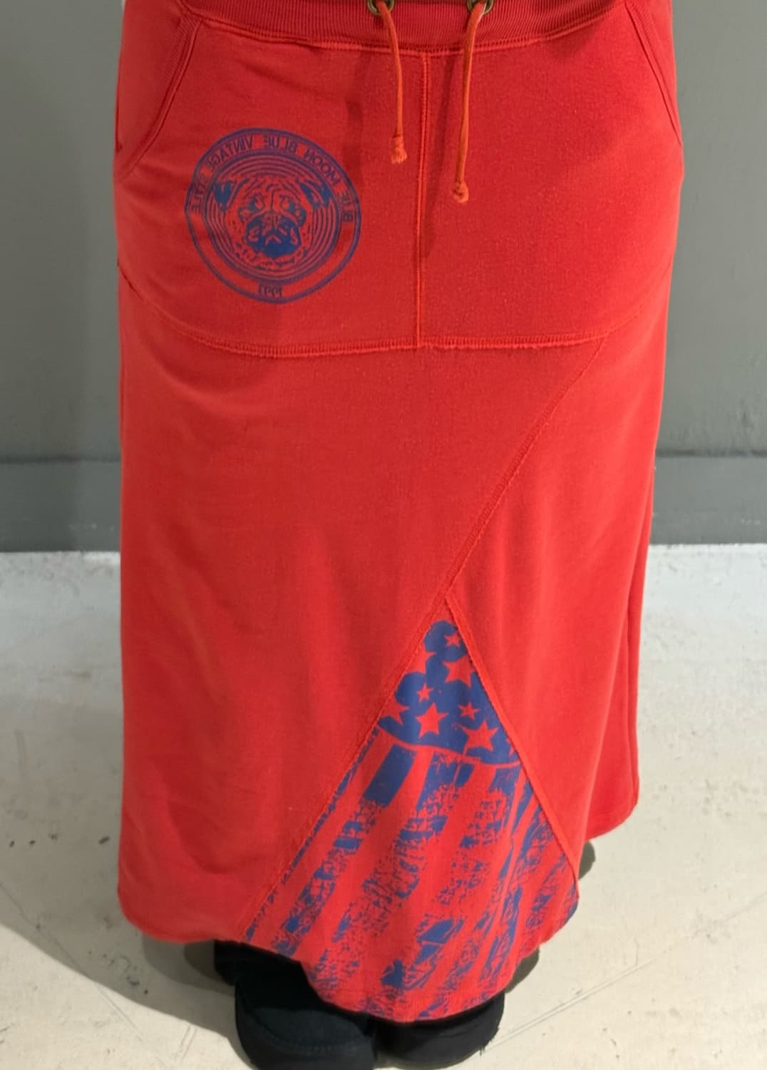 dog marking printing long skirt 상품이미지2