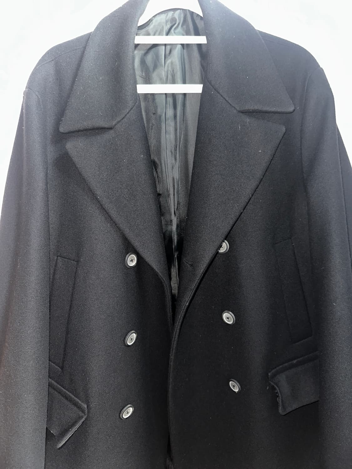 일꼬르소 오버핏 롱 더블 코트 XL 상품이미지2