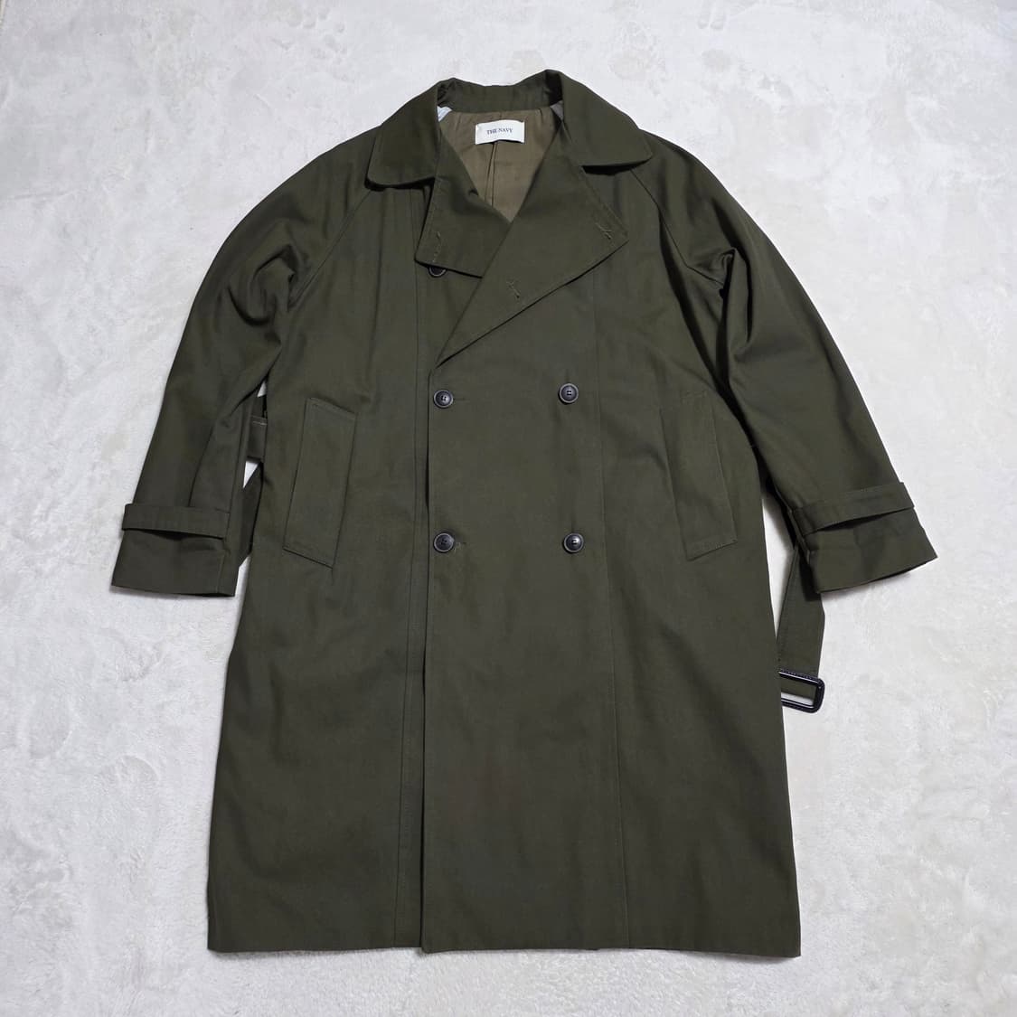 (F)THE NAVY 트렌치 코트 카키 상품이미지1