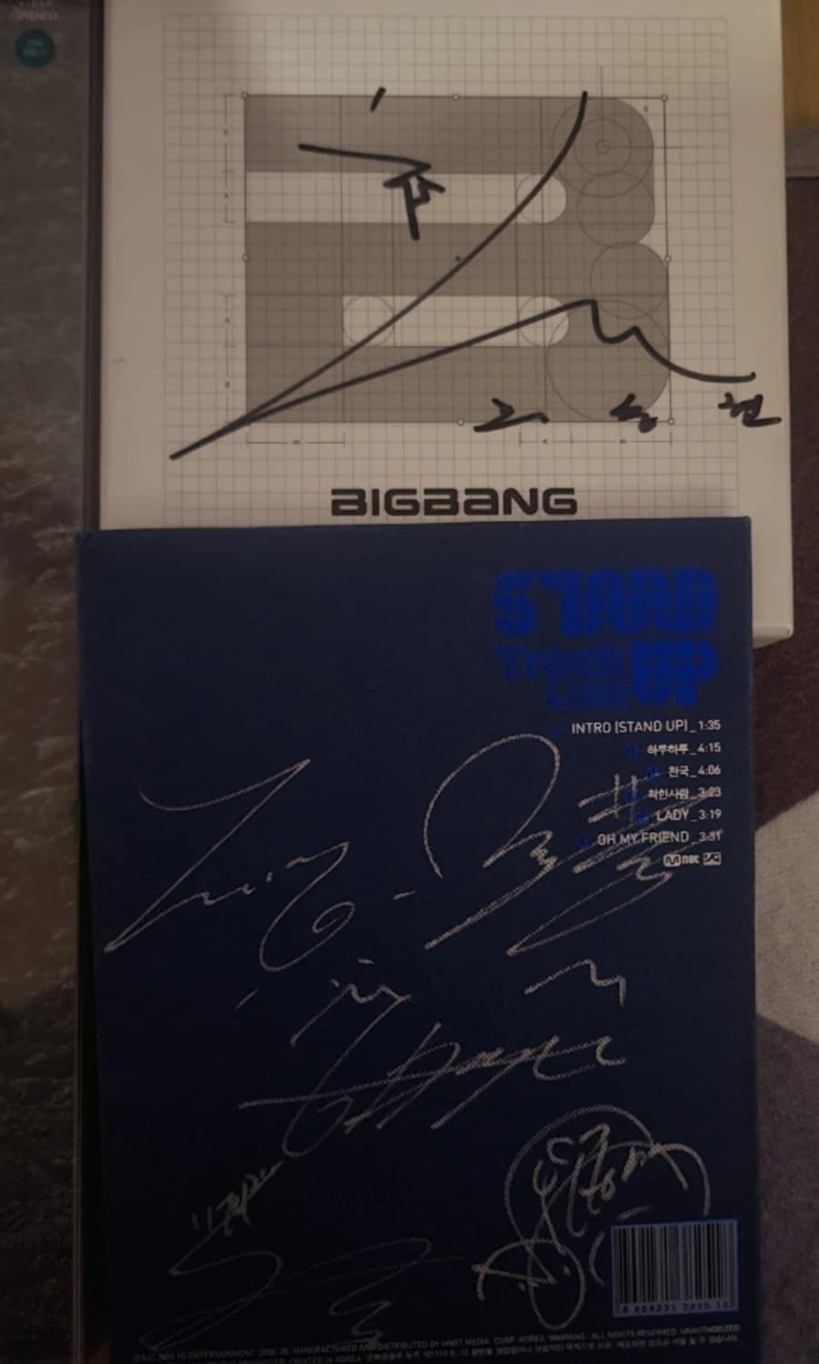 빅뱅 싸인 cd 상품이미지1