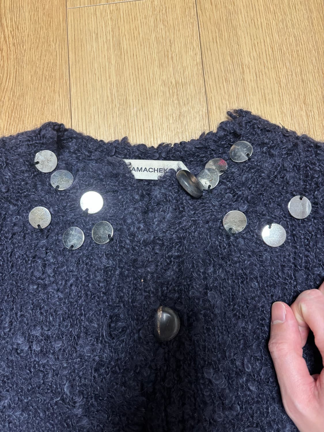 (S)namacheko hankford cardigan 상품이미지5