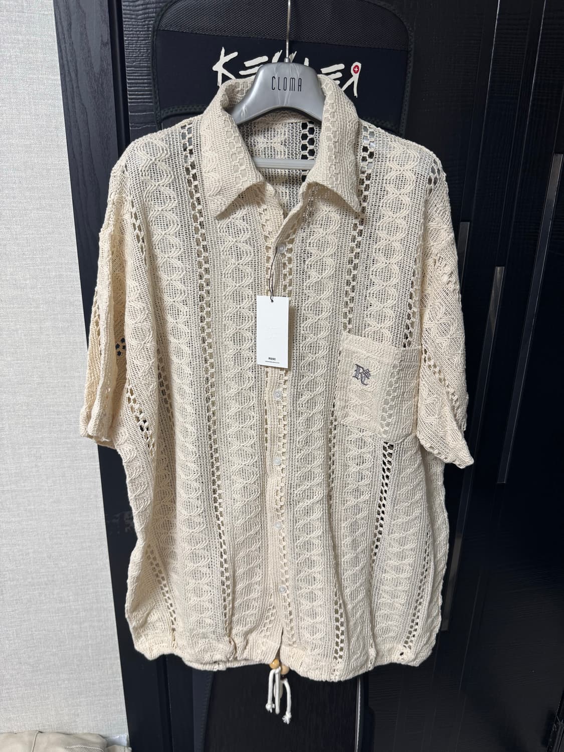 [2] RSSC 로고 니트 하프 셔츠 상품이미지3