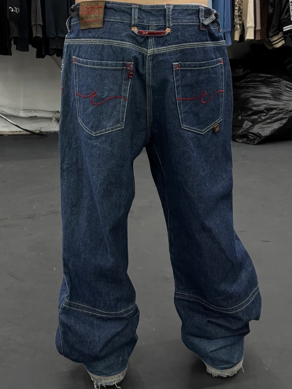 트리플 5 소울 올드스쿨 데님팬츠 상품이미지4