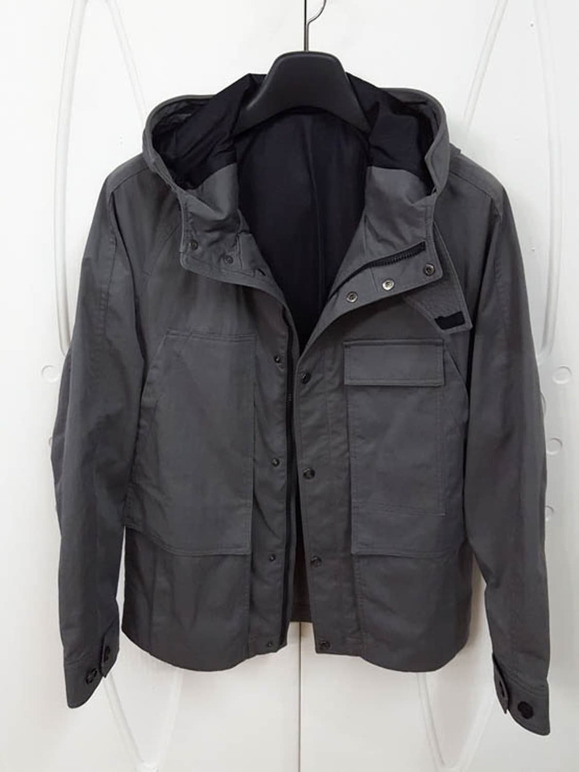 알레그리 남성 그레이 코튼 자켓 100 상품이미지1