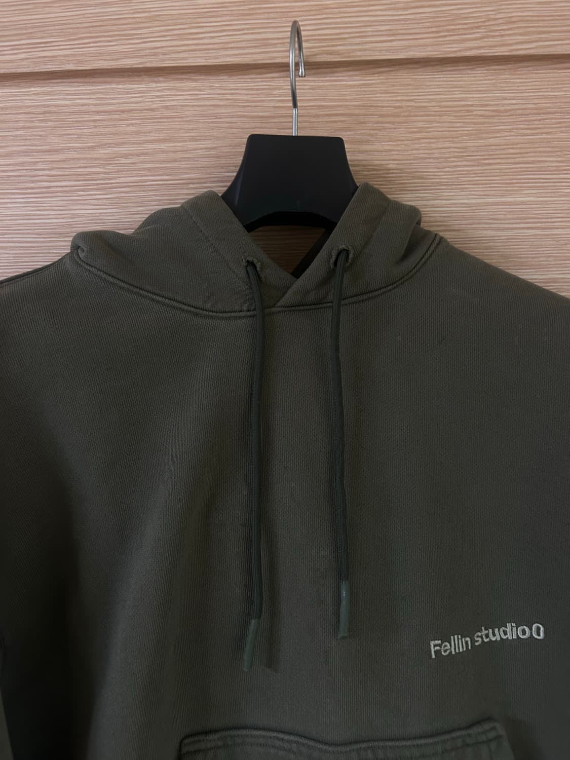 펠린스튜디오 카키 후드 0사이즈 상품이미지3