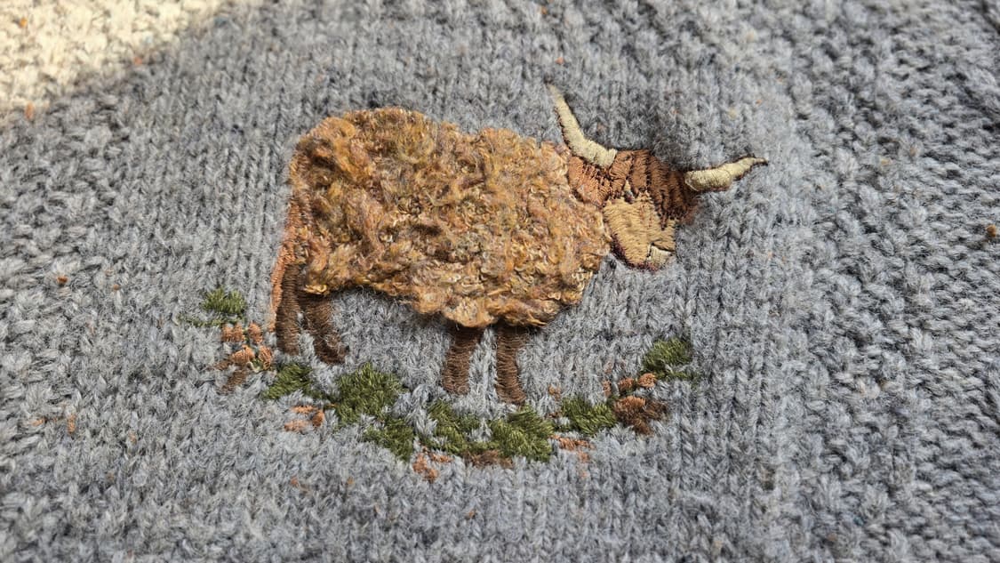 영국 빈티지 니트 Made In England  상품이미지2