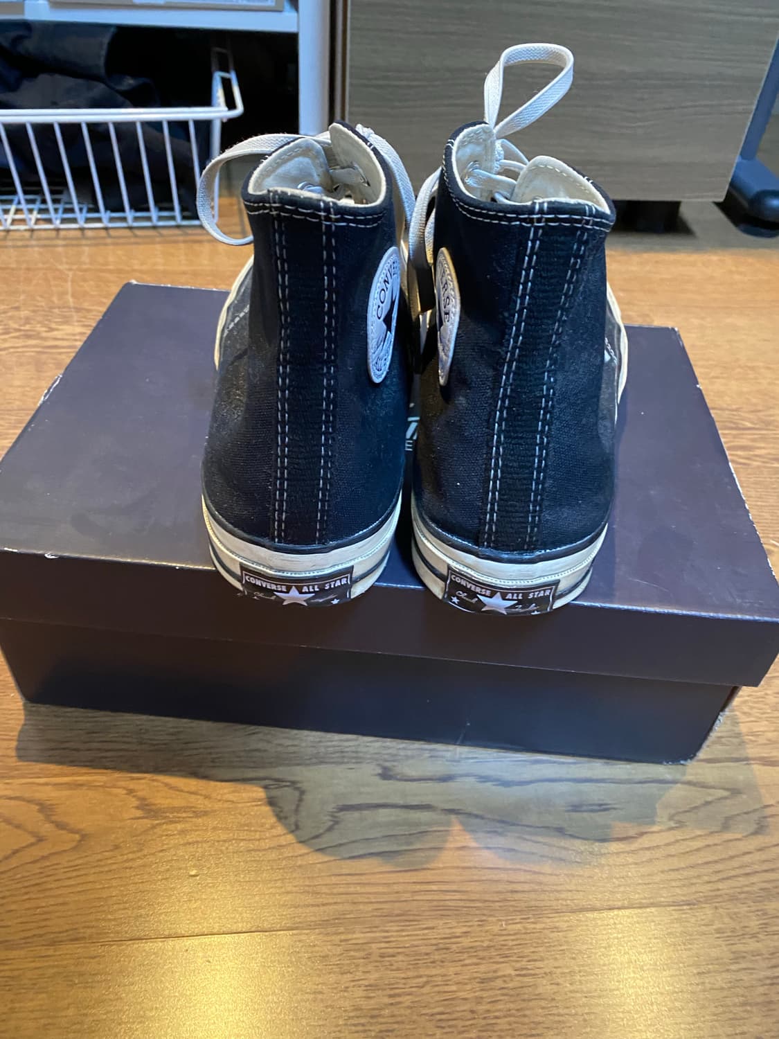 컨버스 척테일러 척70 하이 블랙 275 상품이미지4