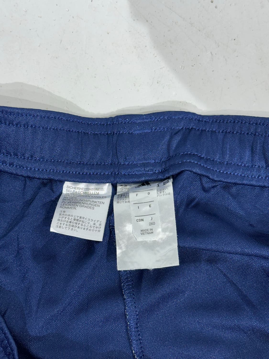 아디다스 네이비 레드 사이드 라인 트레이닝 팬츠 2XL 상품이미지7