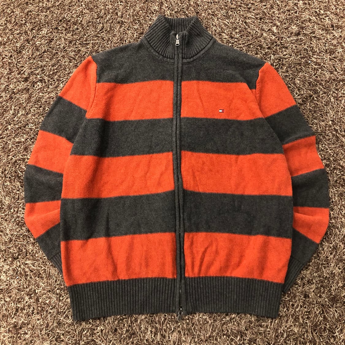 L 타미힐피거 투웨이 니트집업 상품이미지1