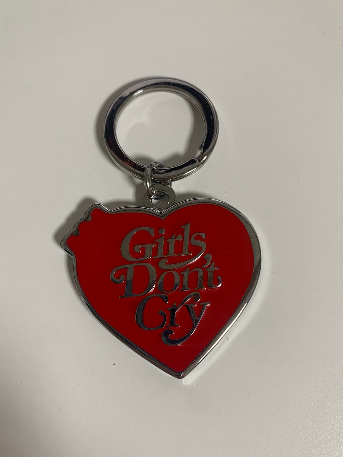 휴먼 메이드 x 베르디 걸스 돈 크라이 키링 레드 상품이미지3